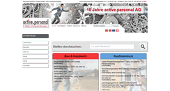 Desktop Screenshot of activepersonal.ch